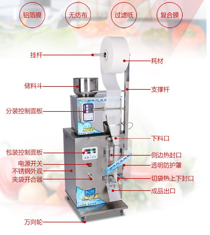 多功能颗粒包装机